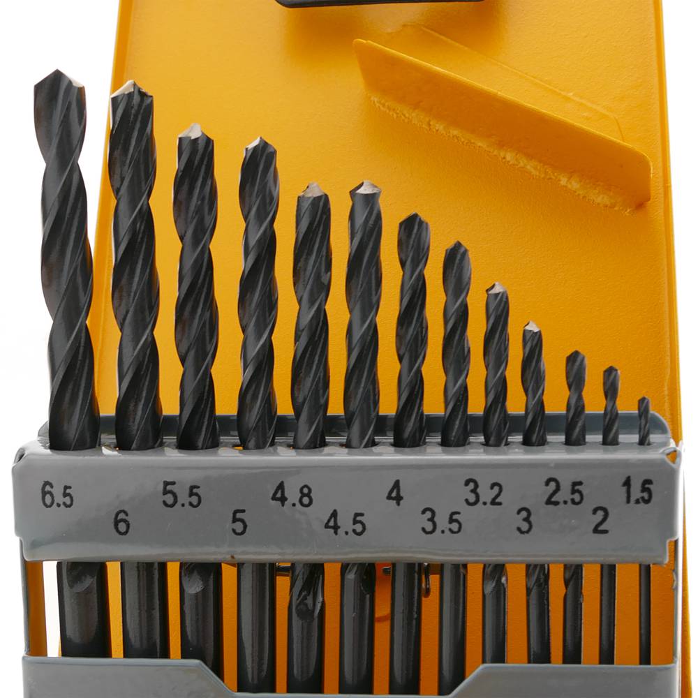 Bohrerkassette 13 Bohrer für Metall HSS