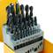 Sortiment 25 Bohrer für Metall HSS in Kunststoffkassette von TOLSEN