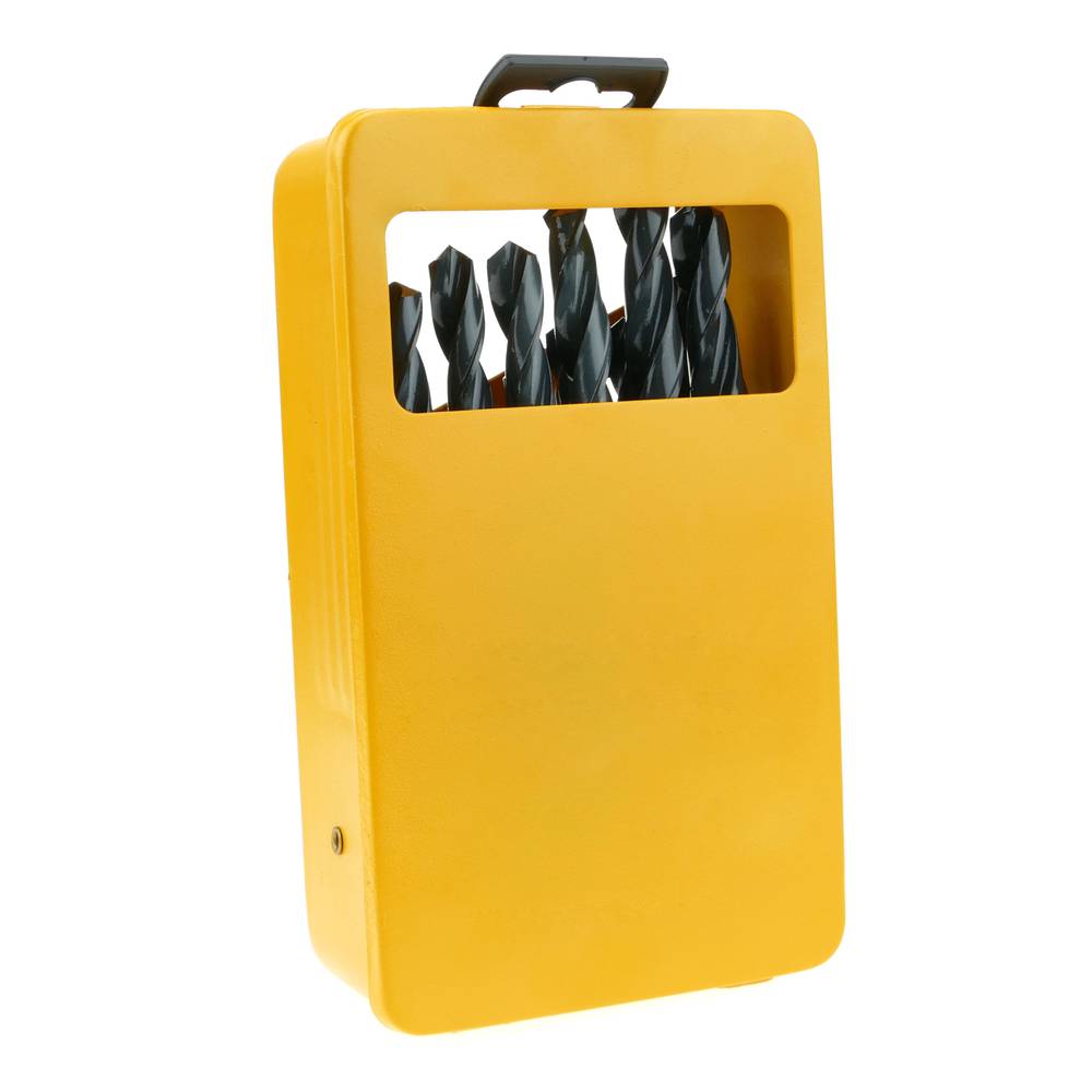 Sortiment 25 Bohrer für Metall HSS in Kunststoffkassette von TOLSEN