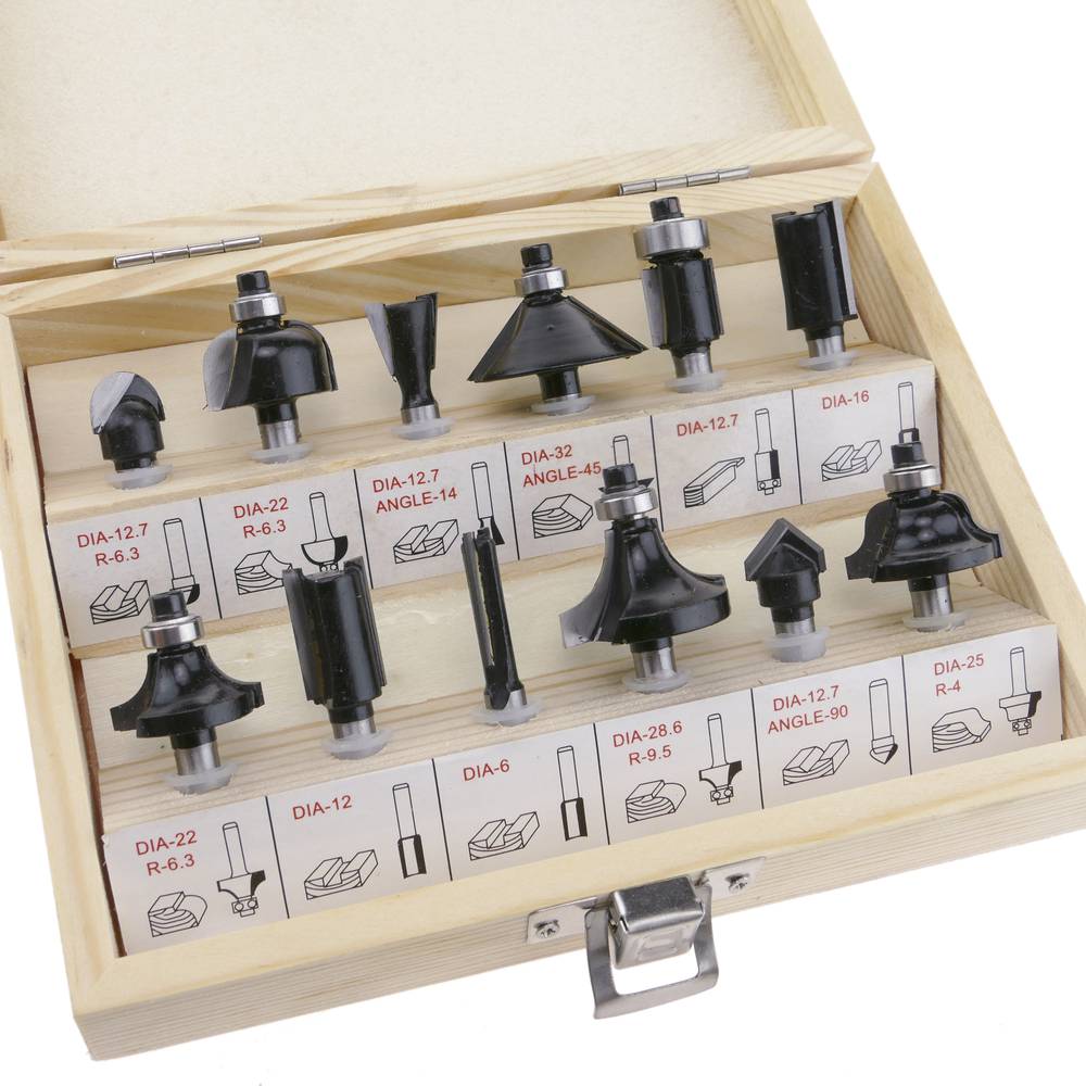Meulage de couper le bois kit de 5 unités par Tolsen