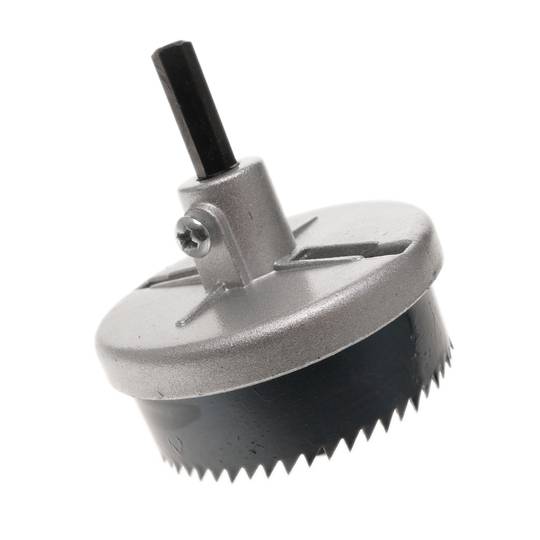 Set van 7 ronde kronen om houtgaten van Tolsen te zagen