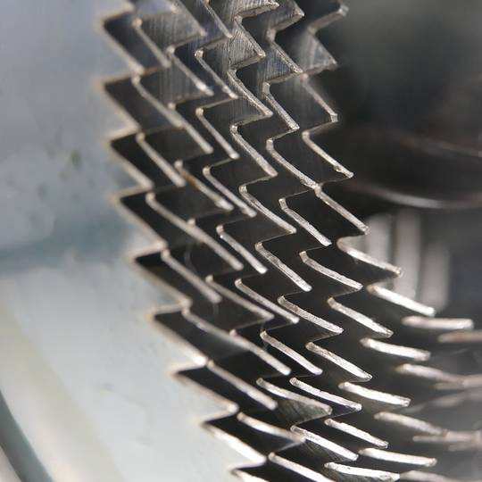 Set van 7 ronde kronen om houtgaten van Tolsen te zagen