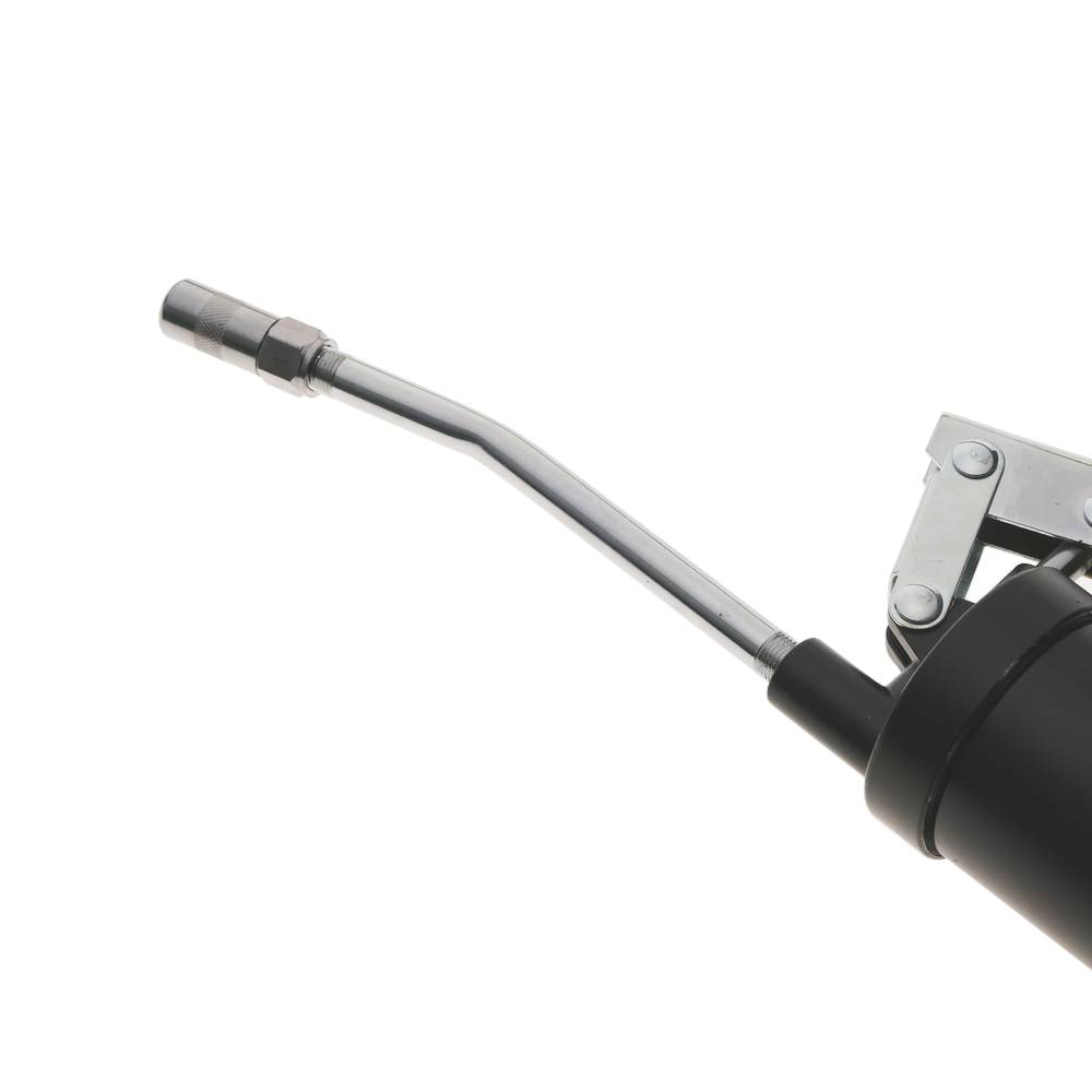 Pistola de engrase con prensa y accesorios