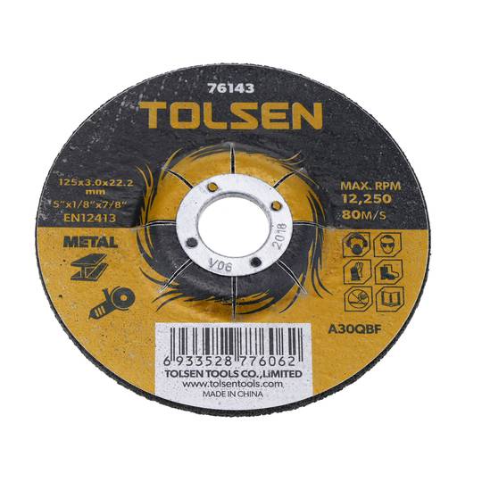 Grinder cutting disc for metal 125 x 3 x 22.2 mm