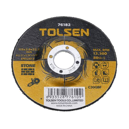 Dischi di taglio per smerigliatrice per pietra 115 x 3 x 22.2 mm