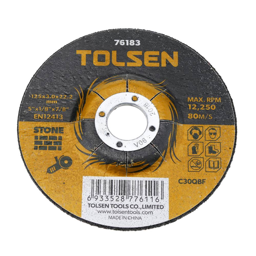 Trennscheiben Winkelschleifer für Stein 125 x 3 x 22.2 mm