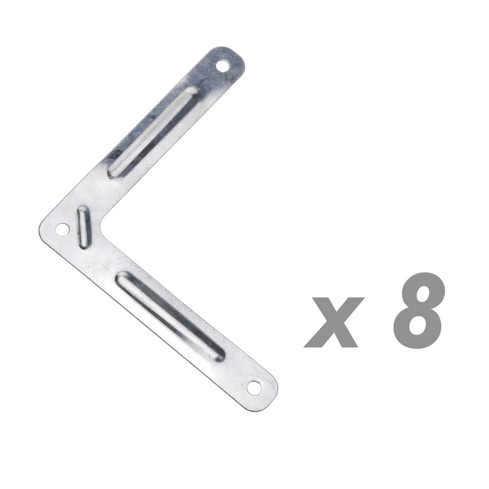 Prestatgeria metàl·lica galvanitzada per emmagatzemar de 5 baldes 90x45x150cm