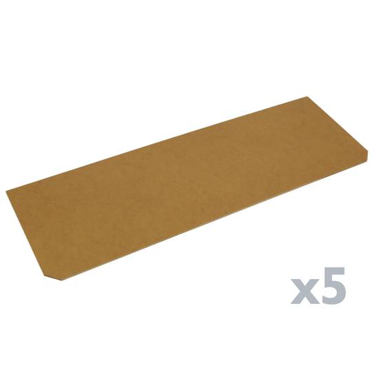 Étagère métallique pour rangement avec 5 étagères en bois 70x30x150 cm