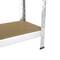 Étagère métallique pour rangement avec 5 étagères en bois 70x30x150 cm