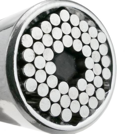 Clé à douille universelle petite multifonctionnelle 7-19 mm avec adaptateur perceuse