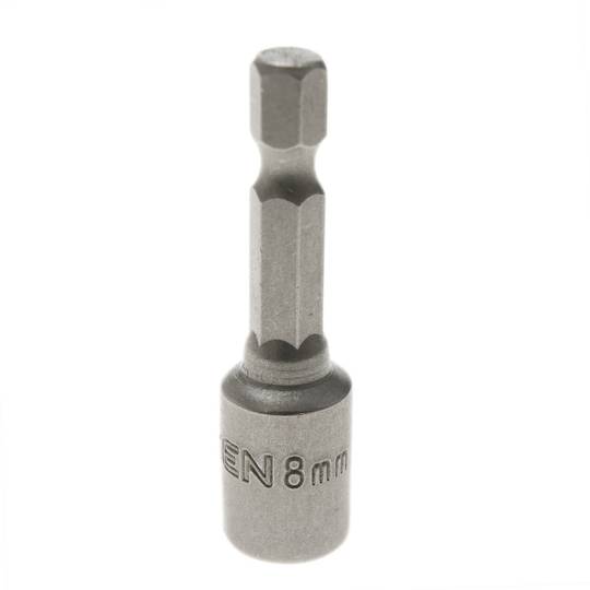 Schaft 3 Stück 8mm x 48mm Sechskant Steckschlüssel Nuss Treiber Bits 1/4 Adapter von Tolsen