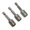Driedelige 10 mm x 48 mm inbussleutel en 1/4 Tolsen-boorkop