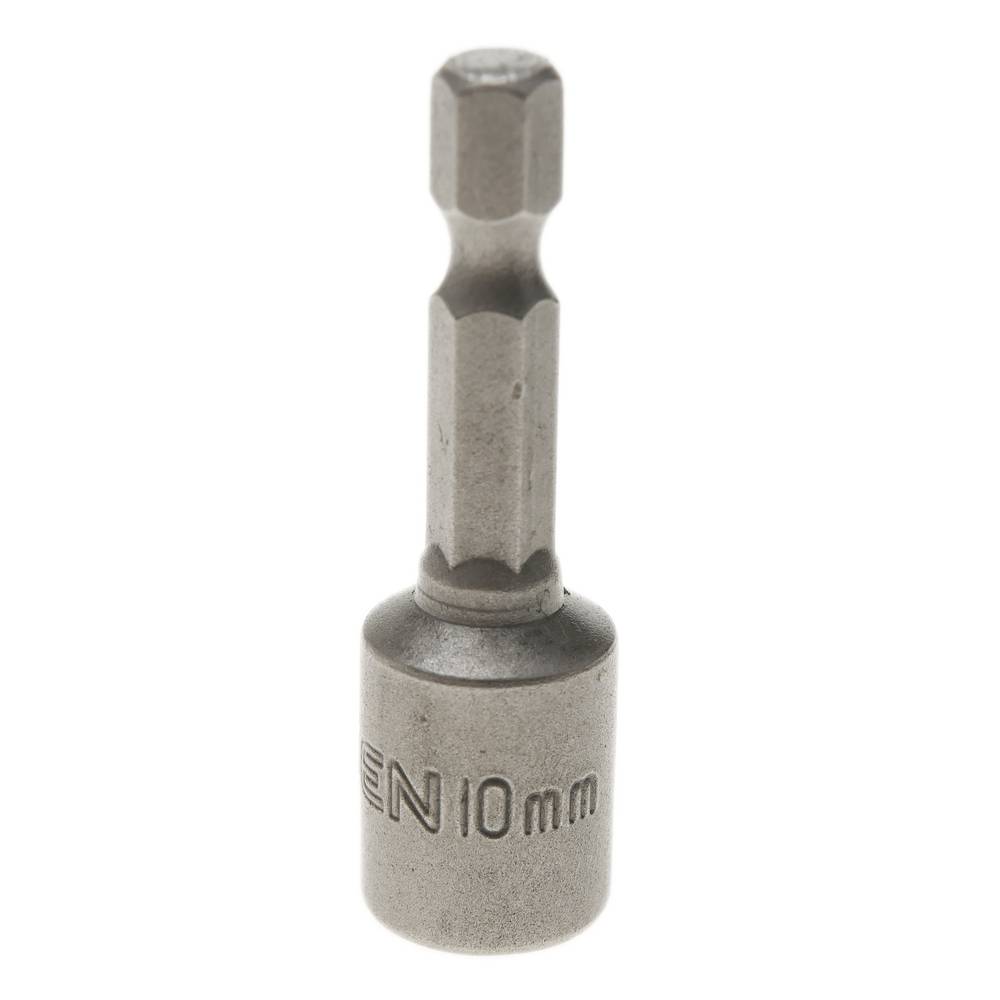 Driedelige 10 mm x 48 mm inbussleutel en 1/4 Tolsen-boorkop