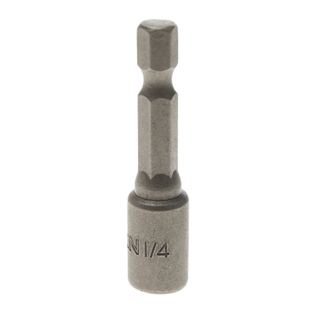 Power nut socket driver 3 pieces 1/4