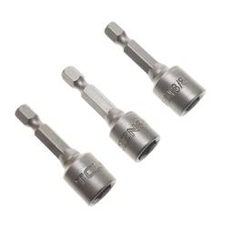 Adaptateur hexagonale écrou pilote embout 3 pièce de 3/8" mm x 48 mm 1/4 hex par Tolsen