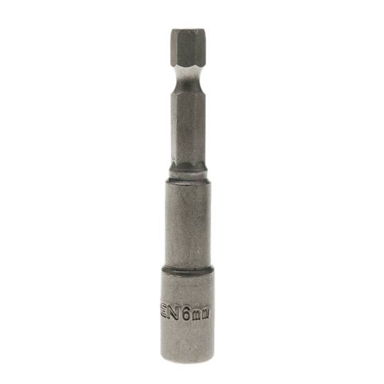 Schaft 3 Stück 6 mm x 65 mm Sechskant Steckschlüssel Nuss Treiber Bits 1/4 Adapter von Tolsen