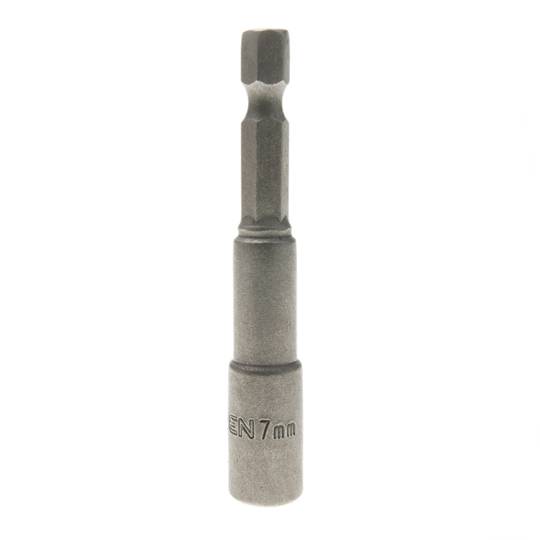 Adaptateur hexagonale écrou pilote embout 3 pièce de 7 mm x 65 mm 1/4 hex par Tolsen