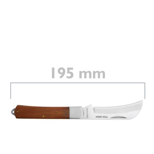 Electrician's Knife for peeling and cutting electric cables 195 mm