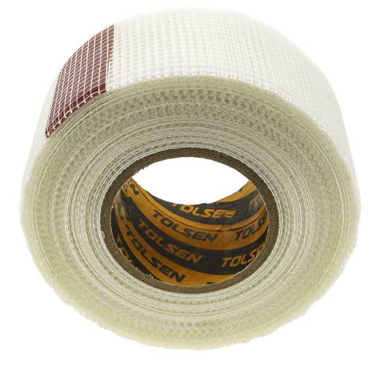 Nastro in tessuto adesivo in fibra di vetro per riparare pareti danneggiate 48mm x 45m 1 rotolo