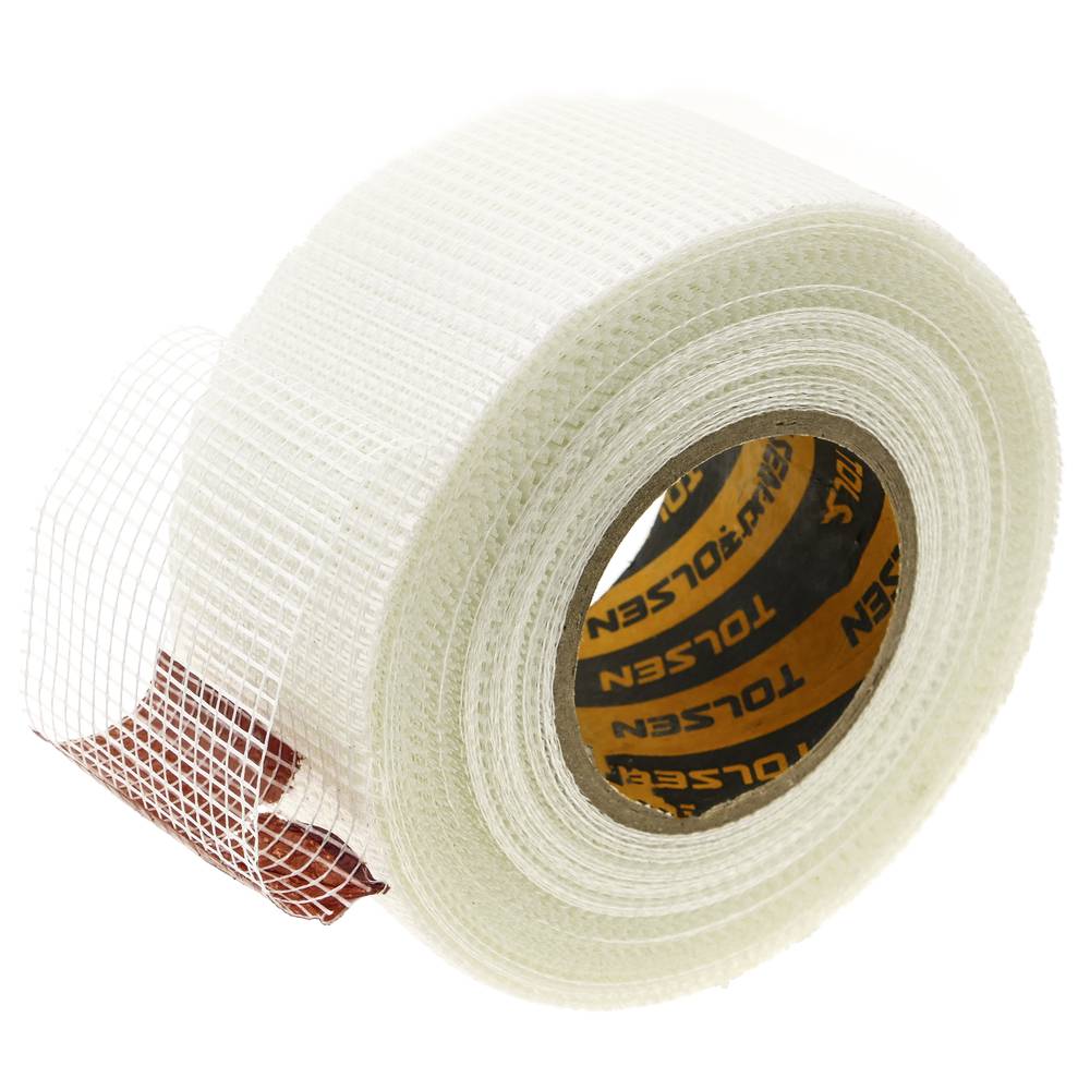Nastro in tessuto adesivo in fibra di vetro per riparare pareti danneggiate 48mm x 45m 1 rotolo