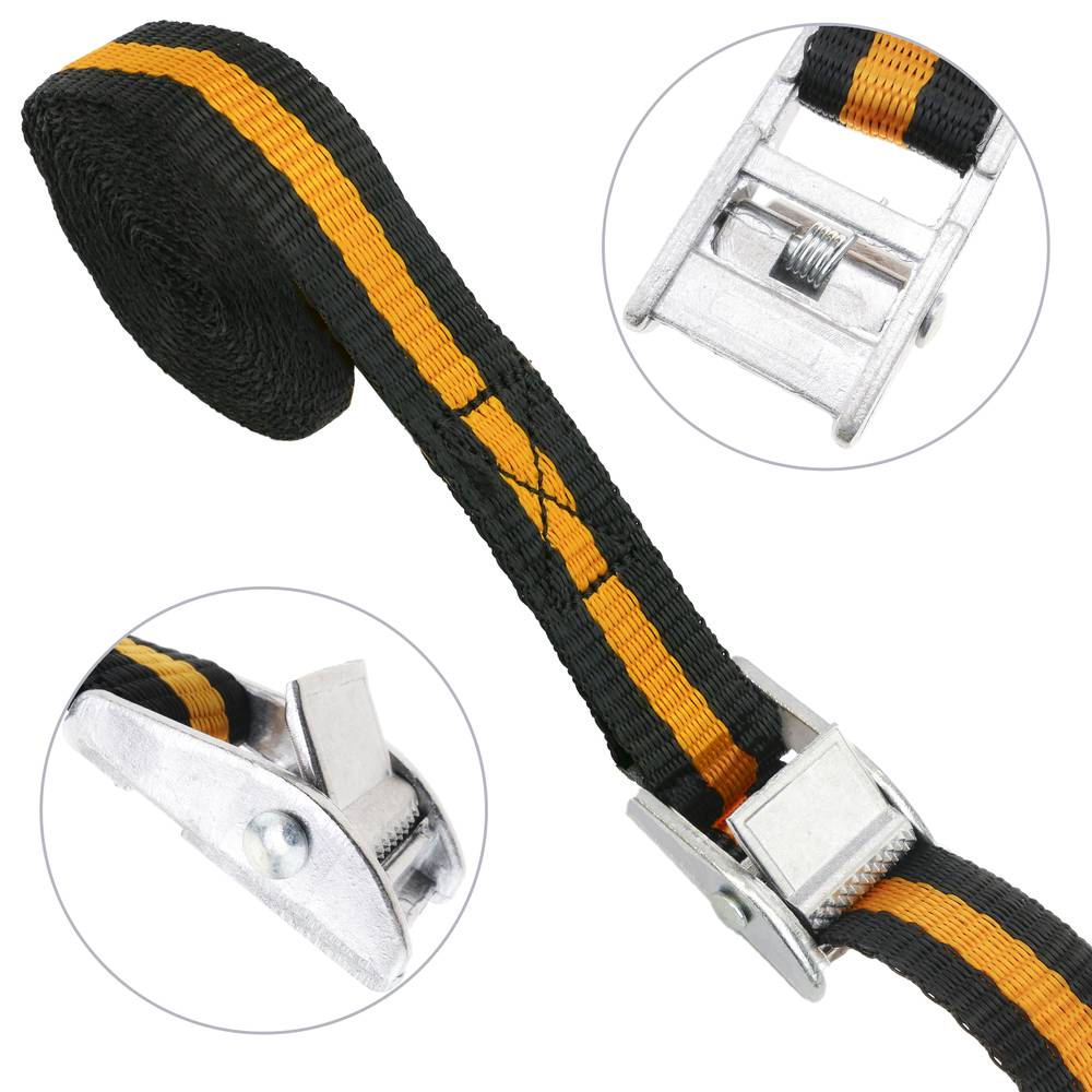 Cinghie di ancoraggio e fissaggio 2,5m 100kg 2-pack