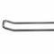 Slatwall compatible metallic hook chrome 200mm double rod pack of 50 units