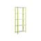 Estanteria metálica galvanizada para almacenaje Simonhome Simonrack Plus Home Classic de 5 baldas de madera 100 x 40 x 180 cm de color verde / blanco