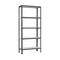 Scaffalatura metallica Simonrack Plus Home Click con 5 ripiani in metallo e dimensioni totali 100 x 30 x 180 cm in colore antracite / bianco