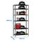 Scaffale portaoggetti in metallo Simonrack Plus con 6 ripiani in metallo e dimensioni totali 100 x 50 x 200 cm in colore antracite