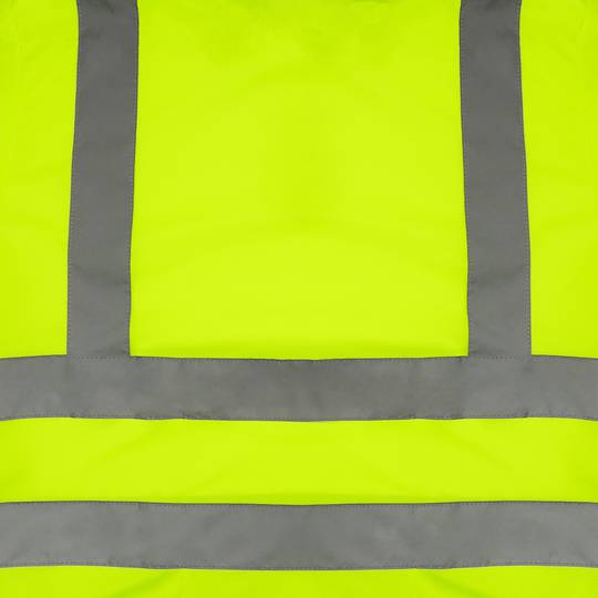 Chemise polo manche courte avec réflexion jaune pour la sécurité d'emploi taille XL