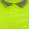 Chemise polo manche courte avec réflexion jaune pour la sécurité d'emploi taille XL