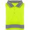Chemise polo manche courte avec réflexion jaune pour la sécurité d'emploi taille XL