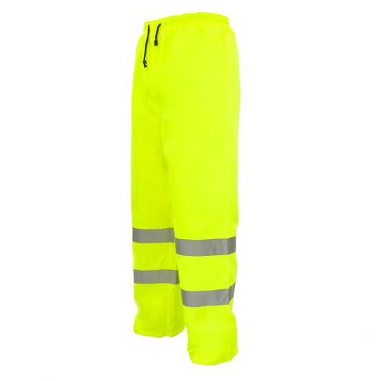 Pantalon de travail jaune avec réfléchissant pour la sécurité de l'emploi de la taille M