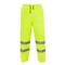 Pantalon de travail jaune avec réfléchissant pour la sécurité de l'emploi de la taille M