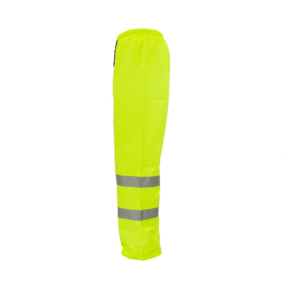 Pantalones de trabajo con reflectante amarillo para seguridad laboral de talla M
