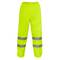 Pantalon de travail jaune avec réfléchissant pour la sécurité de l'emploi de la taille M