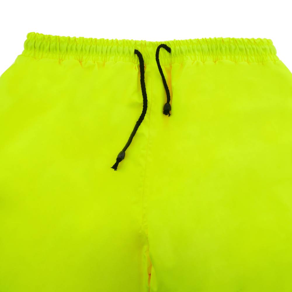 Pantalones de trabajo con reflectante amarillo para seguridad laboral de talla M