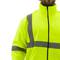 Sweat-shirt jersei manche long avec réflexion jaune pour la sécurité d'emploi taille L