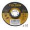 Grinder cutting disc for metal 125 x 6 x 22.2 mm 10-pack