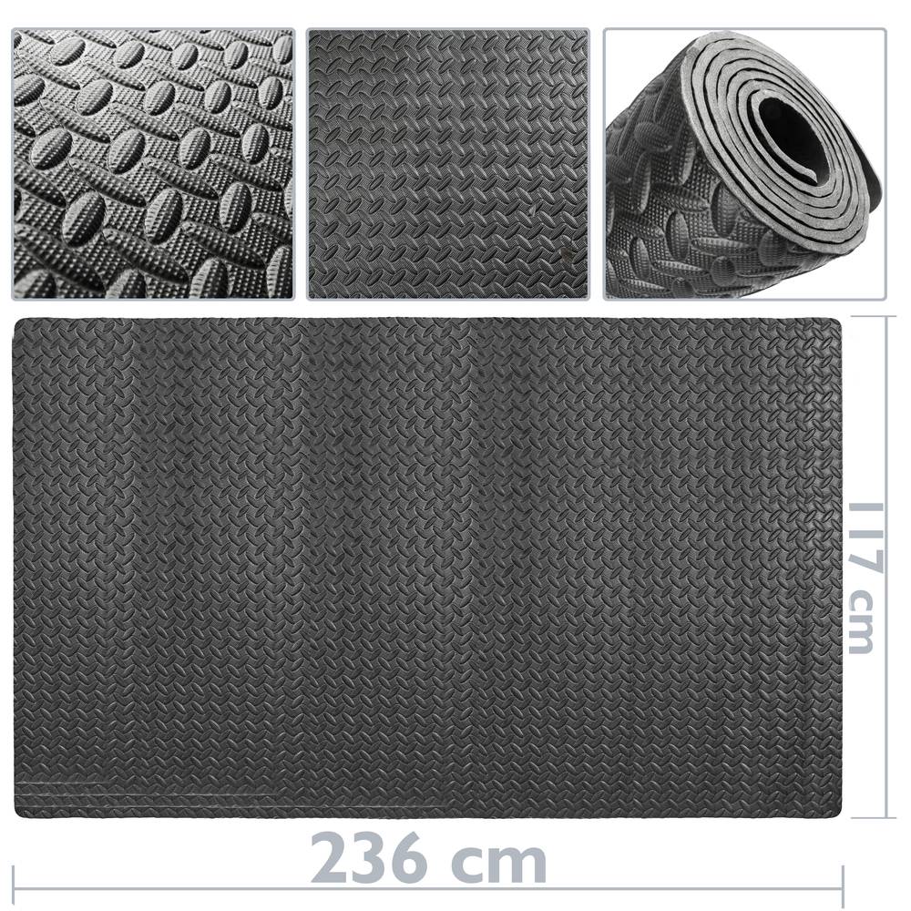 Schuimmat 236 x 117 cm Veiligheidsmat oefenspel anti-vermoeidheid