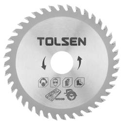 Lame de scie circulaire pour bois de 115 mm x 40T x 22.2 mm Remplacement du disque TCT