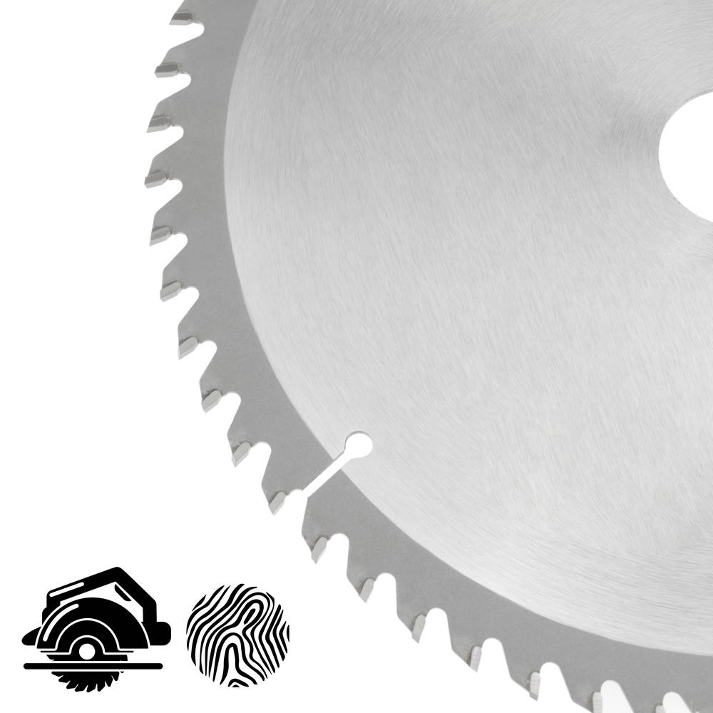Hoja de sierra circular para madera de 185 mm x 40T x 30 mm Recambio de disco TCT