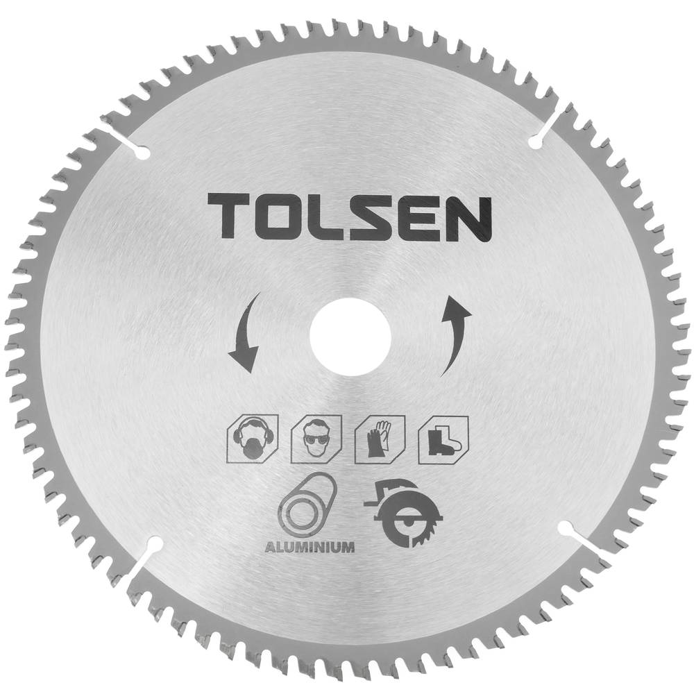 Fulla de serra circular per alumini de 254 mm x 80T x 30 mm Recanvi de disc TCT