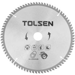 Lame de scie circulaire pour aluminium de 254 mm x 80T x 30 mm Remplacement du disque TCT
