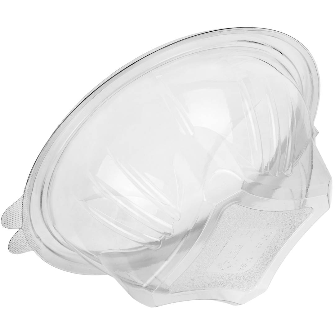 Amanides de plàstic reciclable transparent amb tapa 750mL, 100 unitats