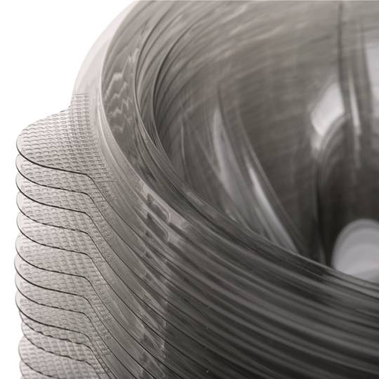 Amanides de plàstic reciclable transparent amb tapa 750mL, 100 unitats