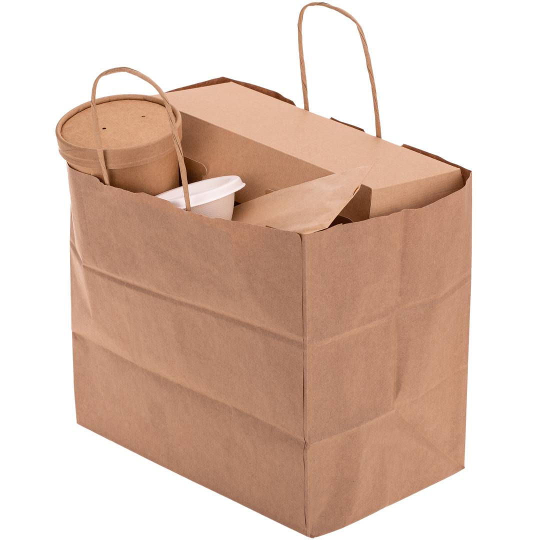 Panini doosjes van nano-micro biologisch afbreekbaar karton, 50 stuks.