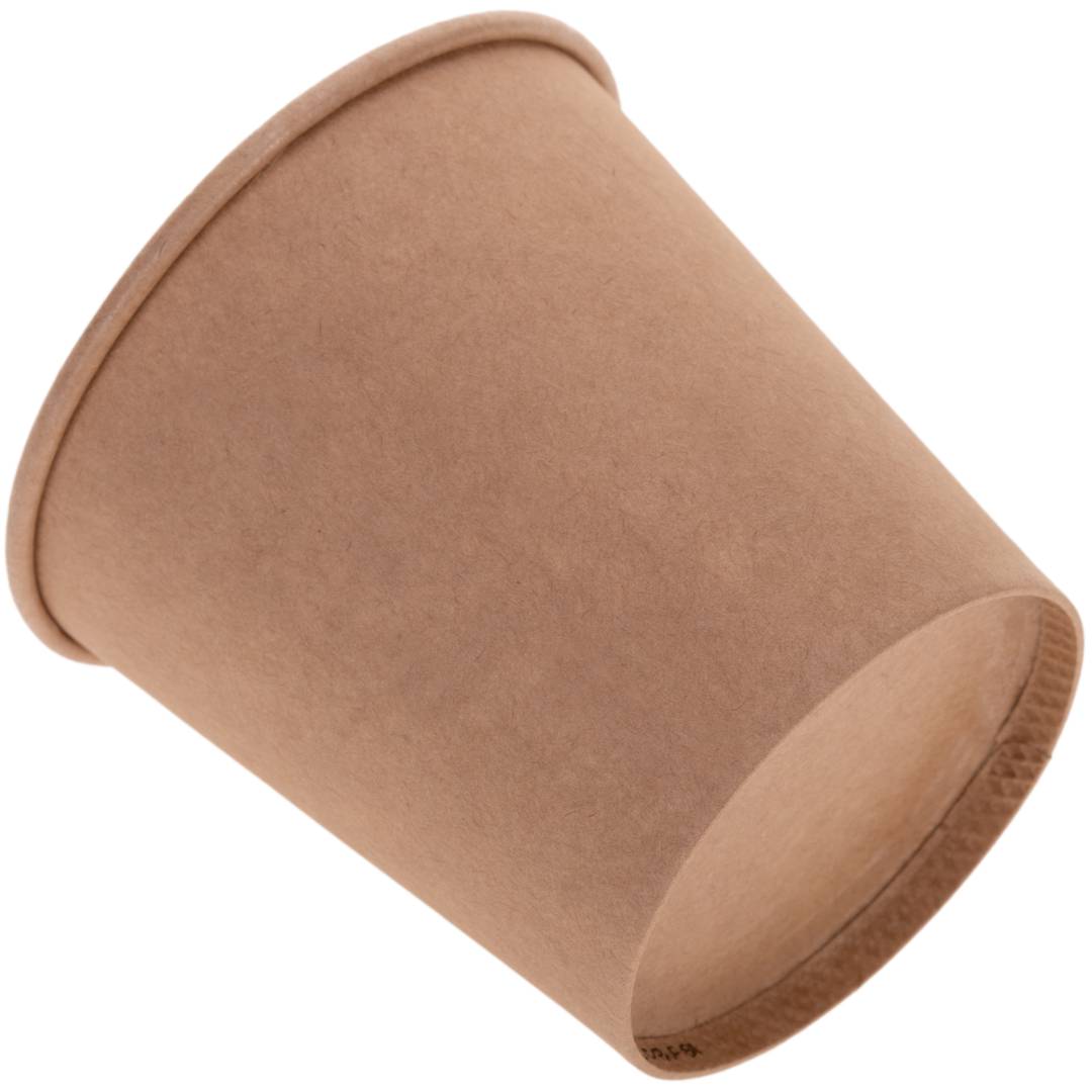 Biodegradowalny kubek kartonowy do gorących napojów 120 ml, 50 szt