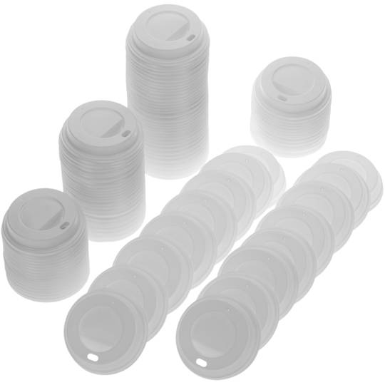 Coperchi ermetici alti per bicchieri da 180 ml 100 unità