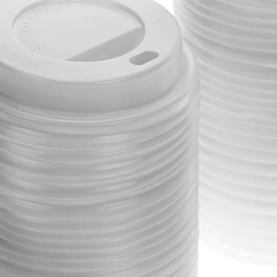 Coperchi ermetici alti per bicchieri da 180 ml 100 unità